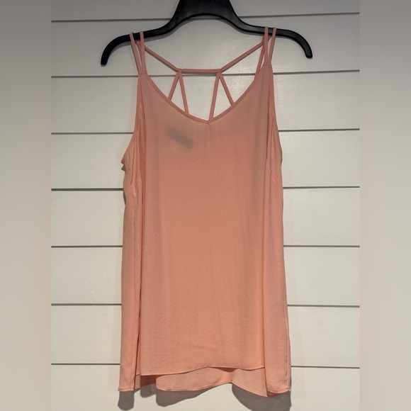 Pale Pink Strappy Tank - Picture 1 of 3
